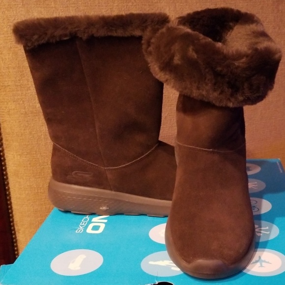 Skechers Shoes - Suede Sketchers Ankle Boots